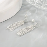 Vintage Crystal Round Stud Earrings Wedding White Zircon Jewelry - Gemstone Gold